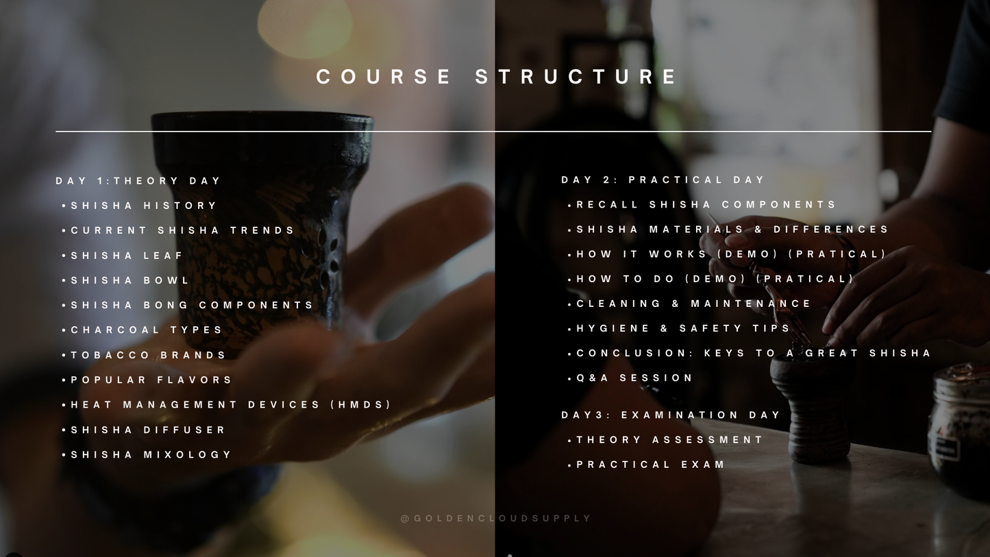 Shisha Pro Starter Course