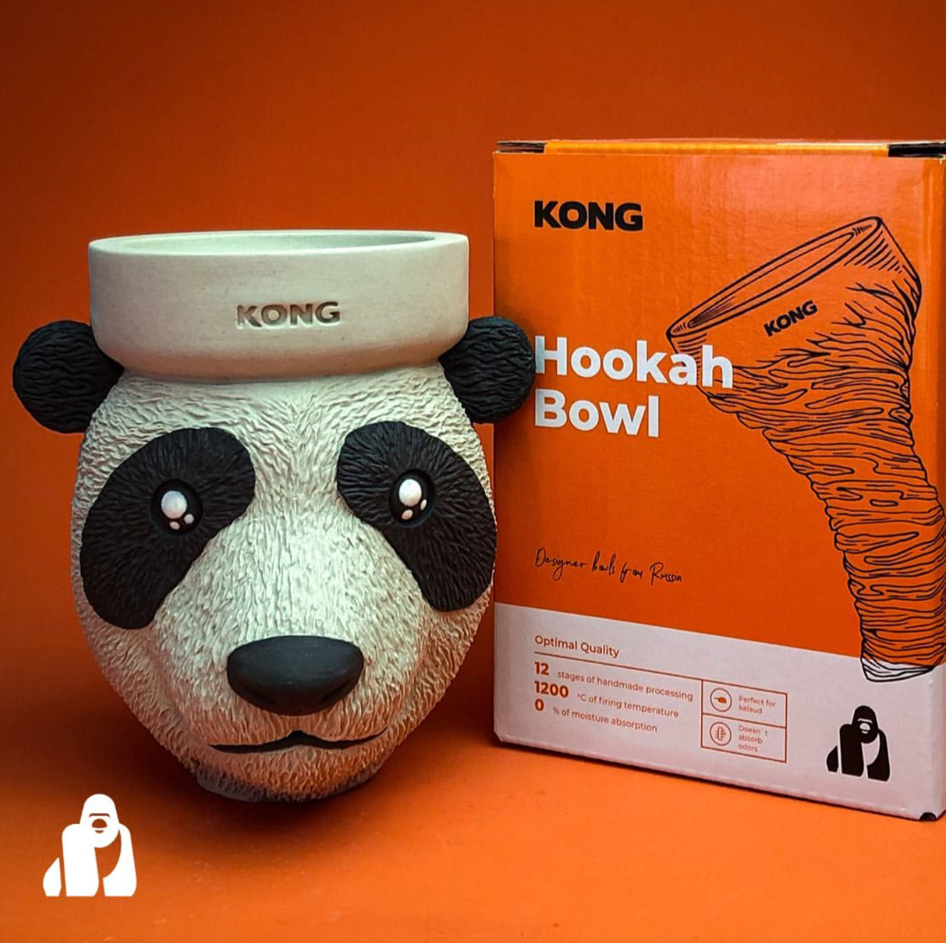 Kong Panda Hookah Bowl